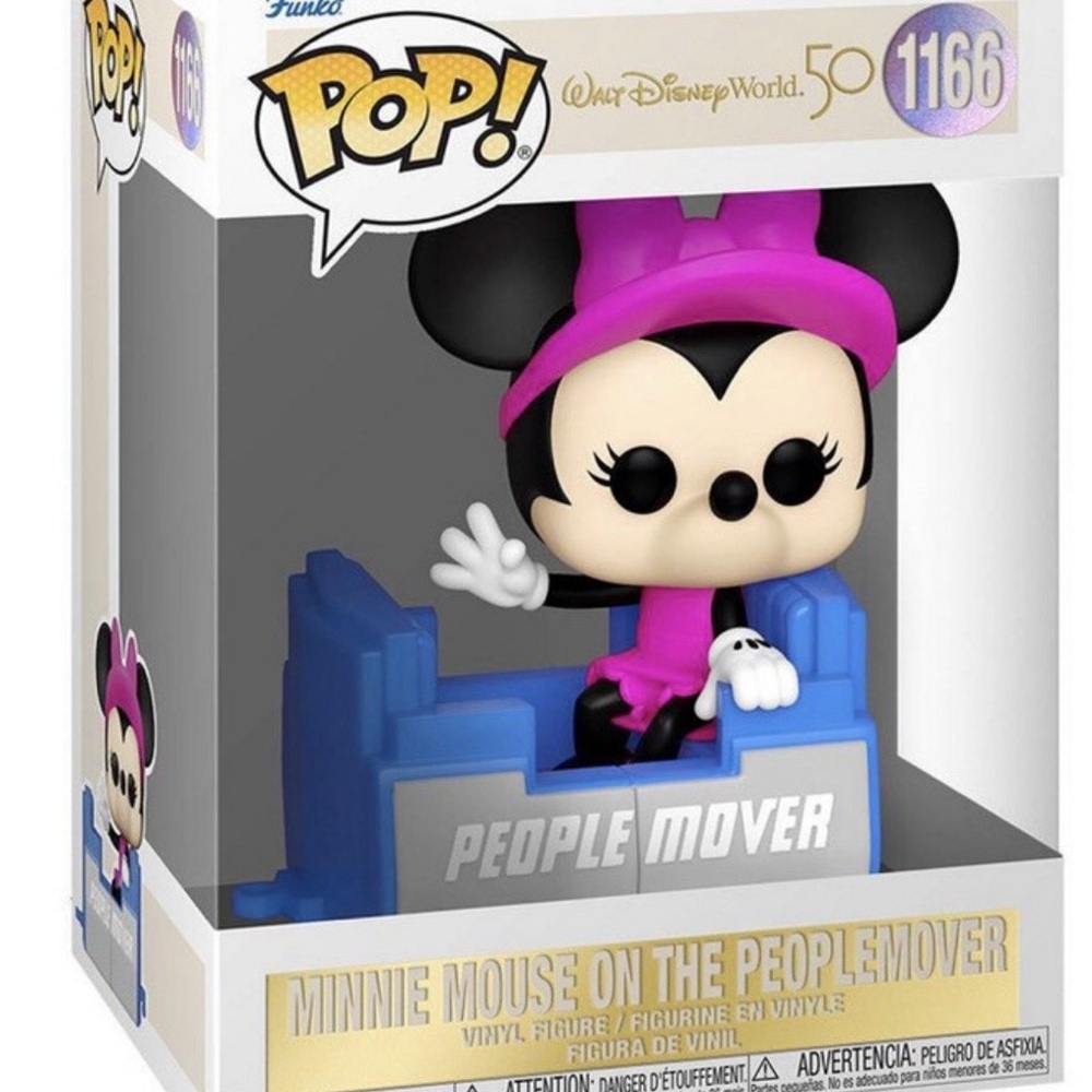 Funko Pop Minnie Mouse PeopleMover Pink and Blue